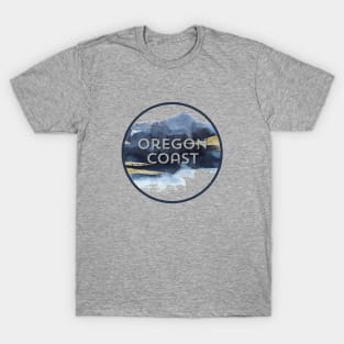 Oregon Coast Pacific NW Vacation Souvenir Watercolor T-Shirt